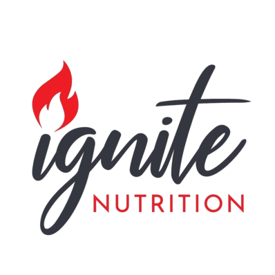 Ignite Nutrition Smoothie bar Logo in Holly, Michigan