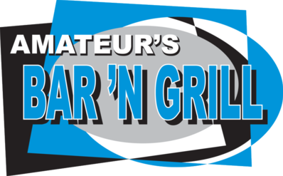 Amateur's Bar 'N Grill Logo in Cambridge, Nebraska