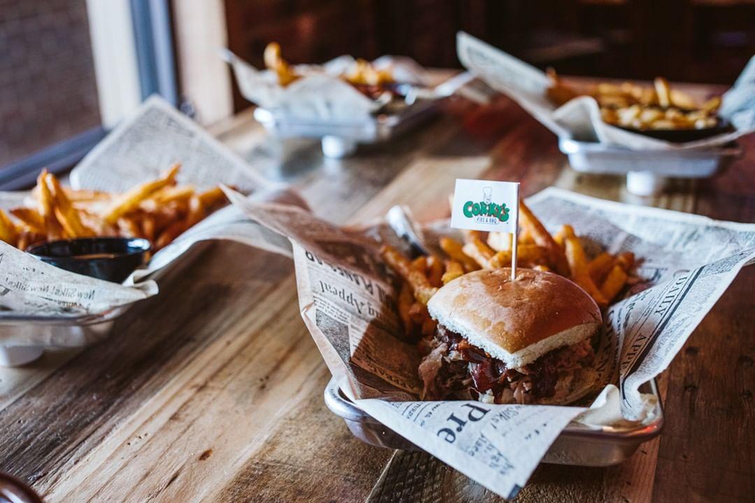 Corky's Ribs & BBQ menu in Olive Branch, Mississippi, USA