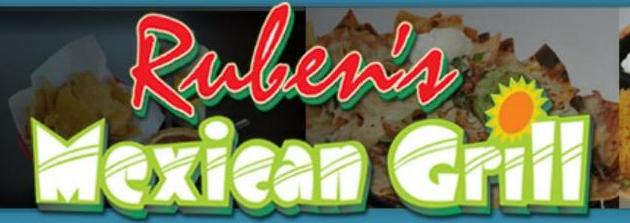 Ruben's Mexican Grill Logo in Dyer, Indiana
