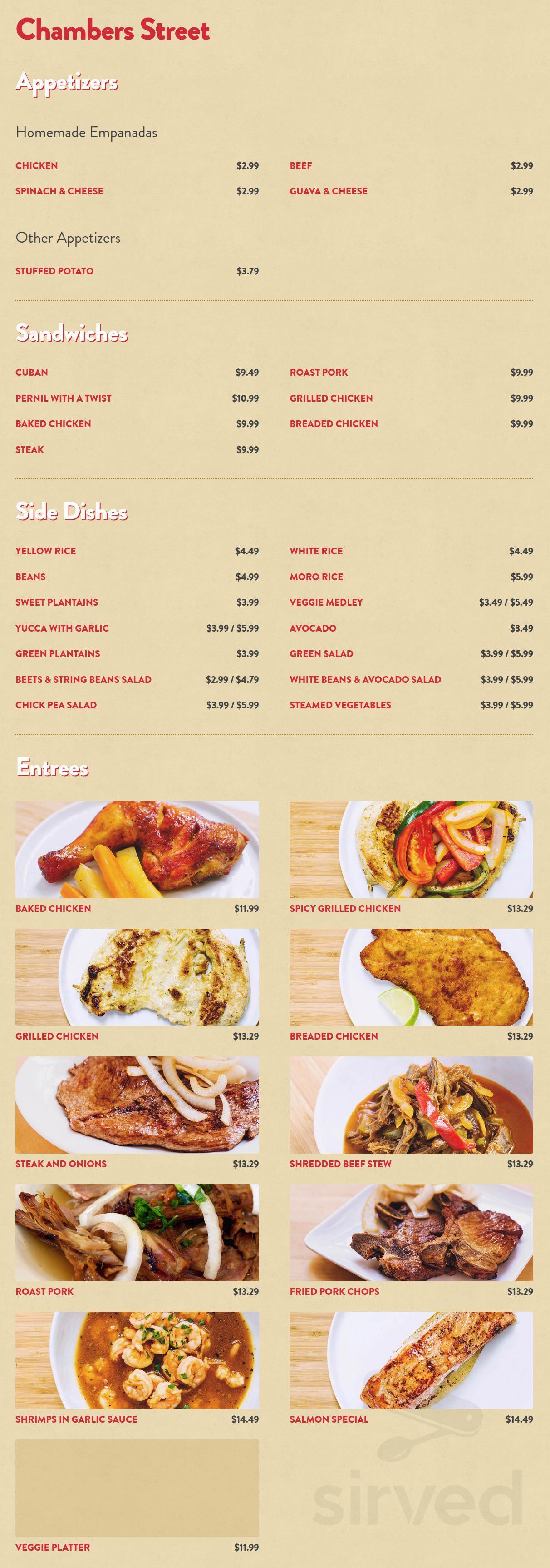 Sophie's Cuban Cuisine - Brooklyn Heights Menus In Brooklyn, New York ...