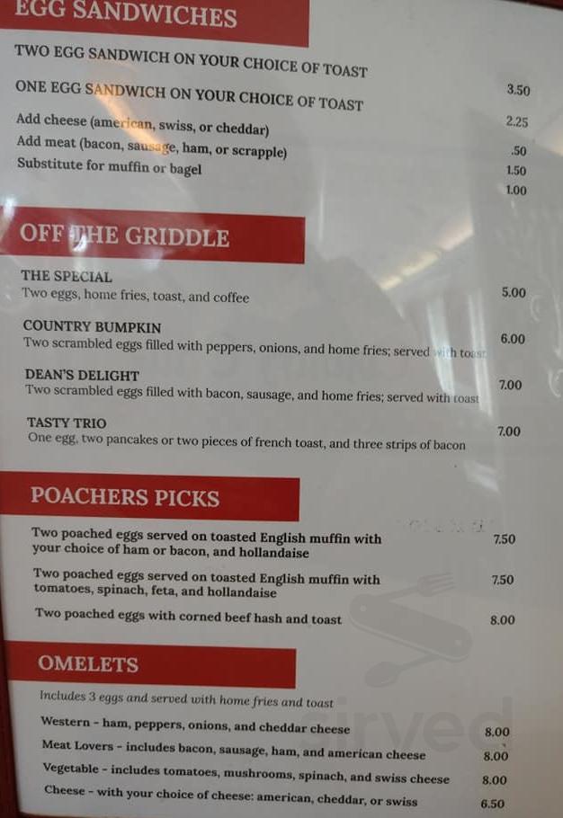 Melissa's Country Grille menus in Quarryville, Pennsylvania, United States