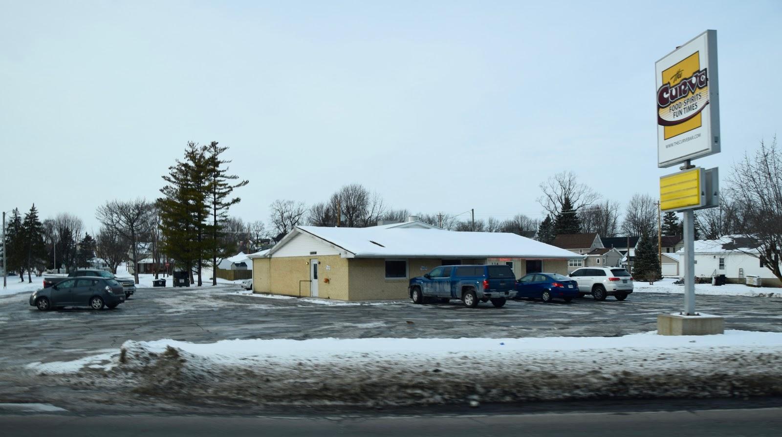 The Curve menu in Alexandria, Indiana, USA