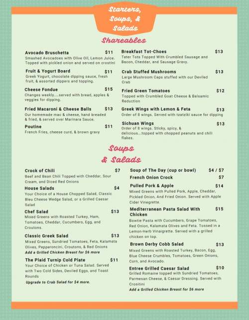 The Mod Olive Menu In Suffolk Virginia USA the-mod-olive-menu-in-suffolk-virginia-usa