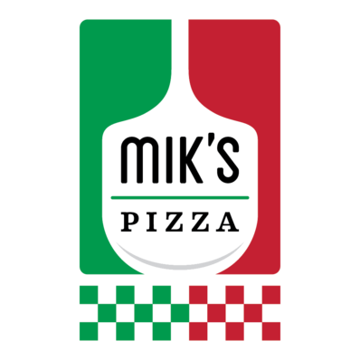 Mik's Pizza Logo in Oxnard, California