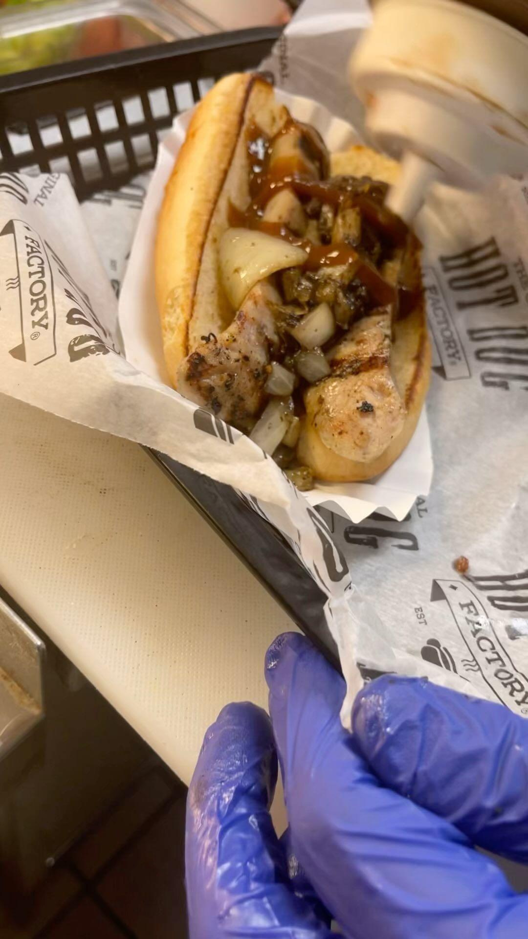 The Original Hot Dog Factory menu in Columbus, USA