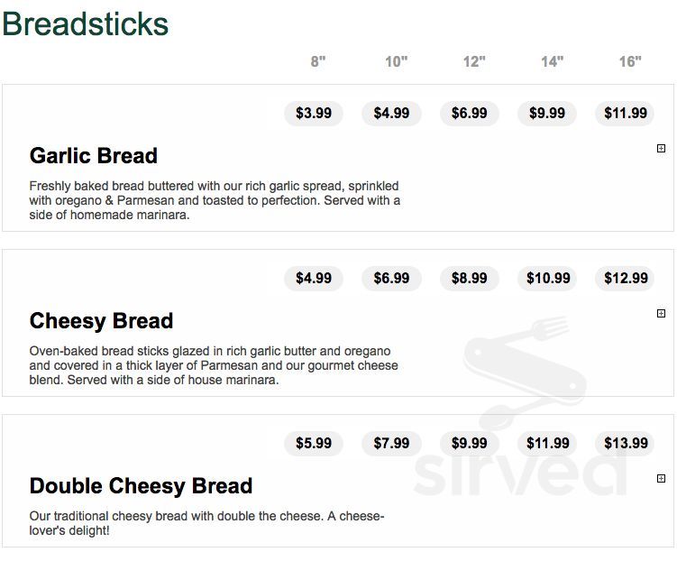 Sarpino's Pizzeria Evanston menus in Evanston, Illinois, United States