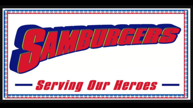 Samburgers Logo in Leesville, Louisiana