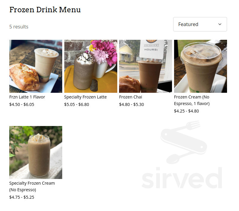 Porters Coffee House and Bakery menus in Pickerington, Ohio, United States