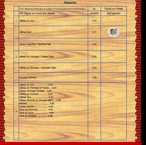 Restaurant Yotis menu in Saint-Hubert, Quebec J3Y 8C7, Canada