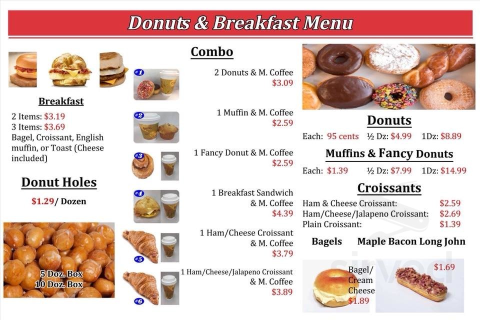 Crispy Glaze Donuts menu in Avondale, Arizona, USA