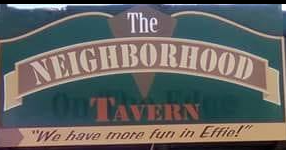 Menu for Neighborhood Tavern in Effie, MN | Sirved