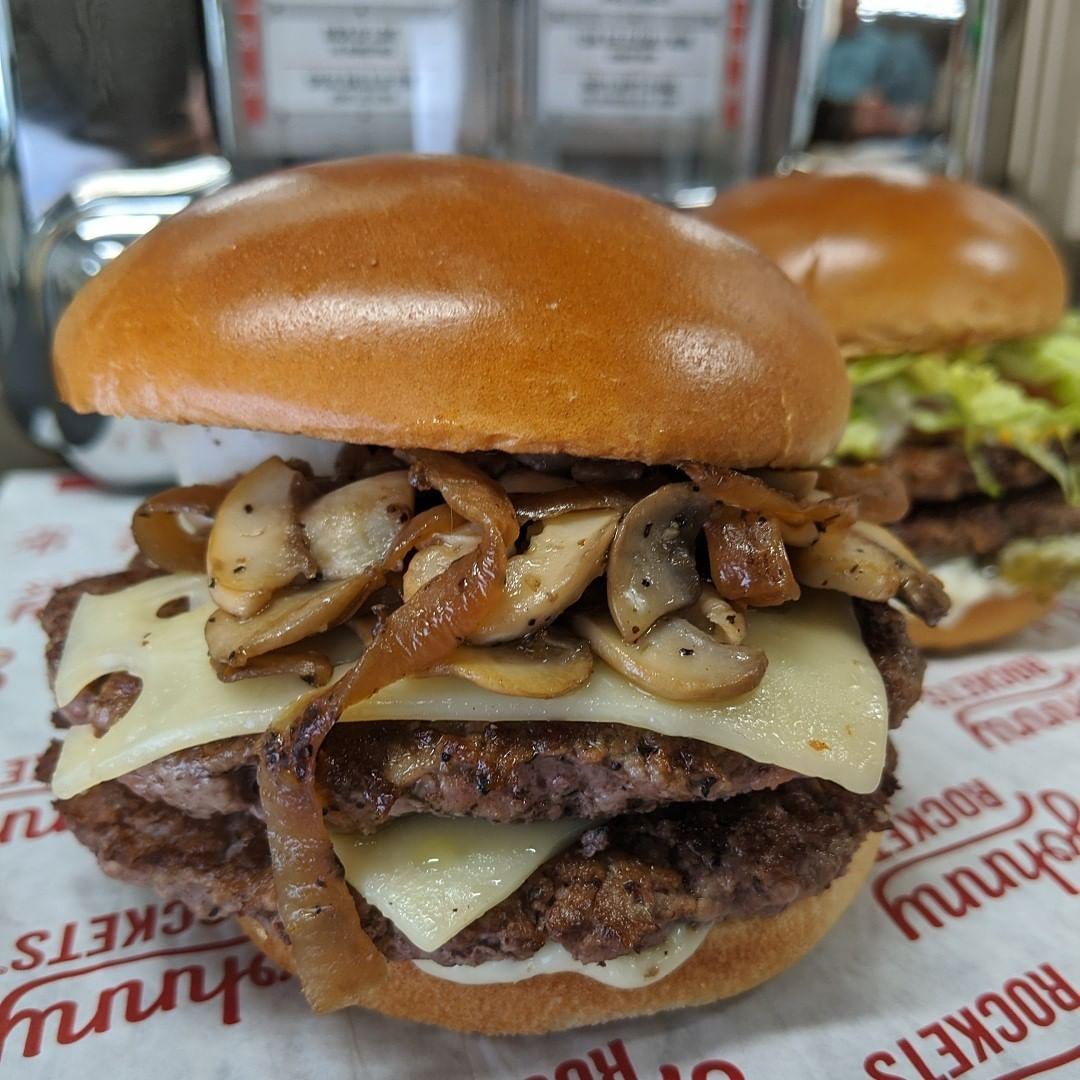Johnny Rockets menu in Windsor, Ontario, Canada