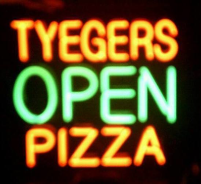 Tyeger's Pizza Parlour Logo in Bluffton, Indiana
