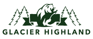 Glacier Highland Restaurant Logo in West Glacier, Montana