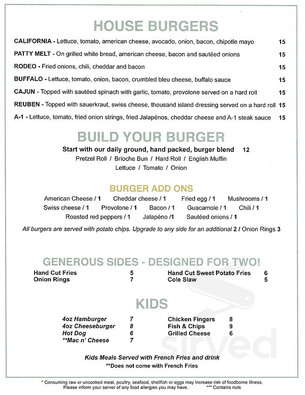 Brother Mike's Madison menus in Madison, Connecticut, United States