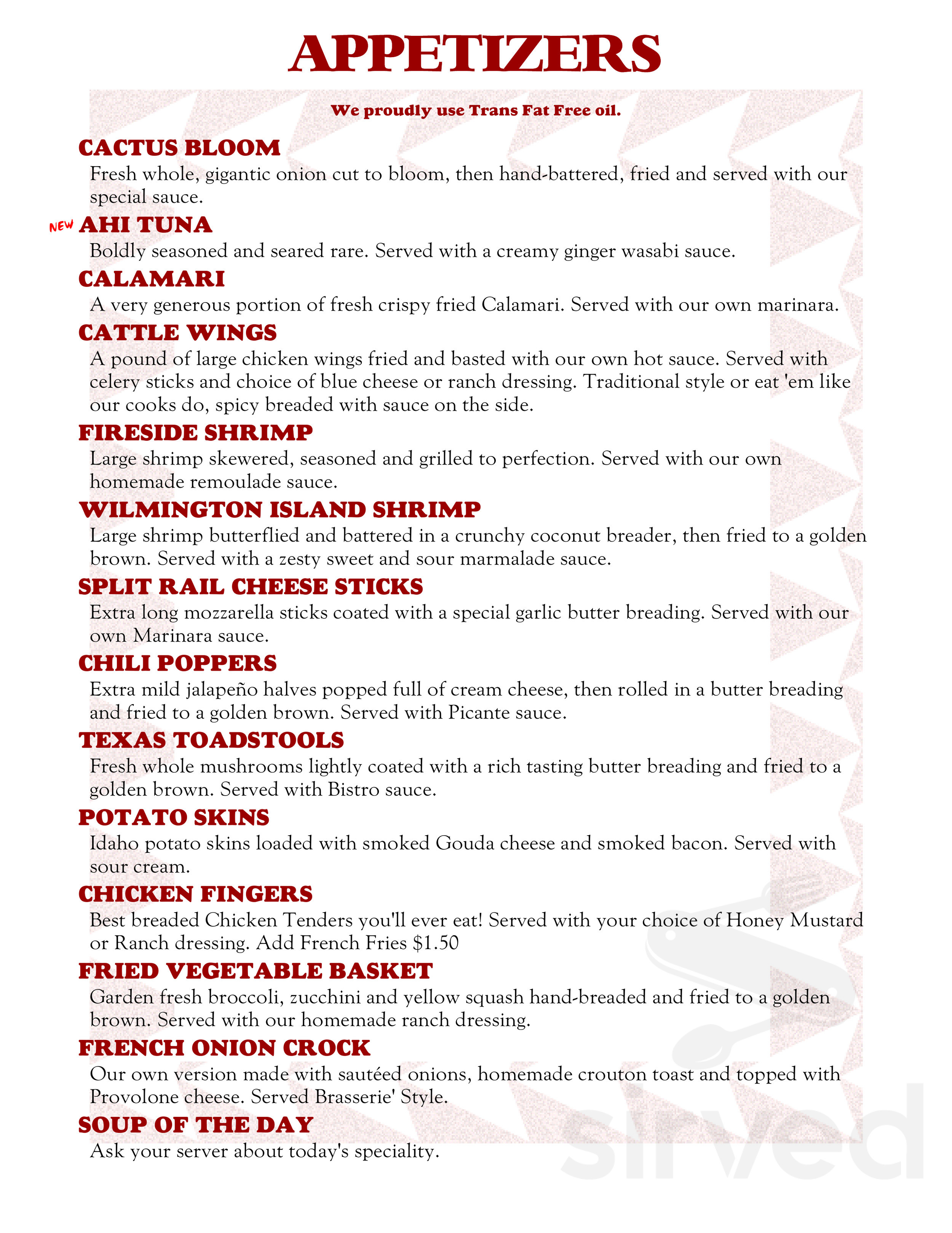 Austins Steakhouse Valdosta Ga Menu 45
