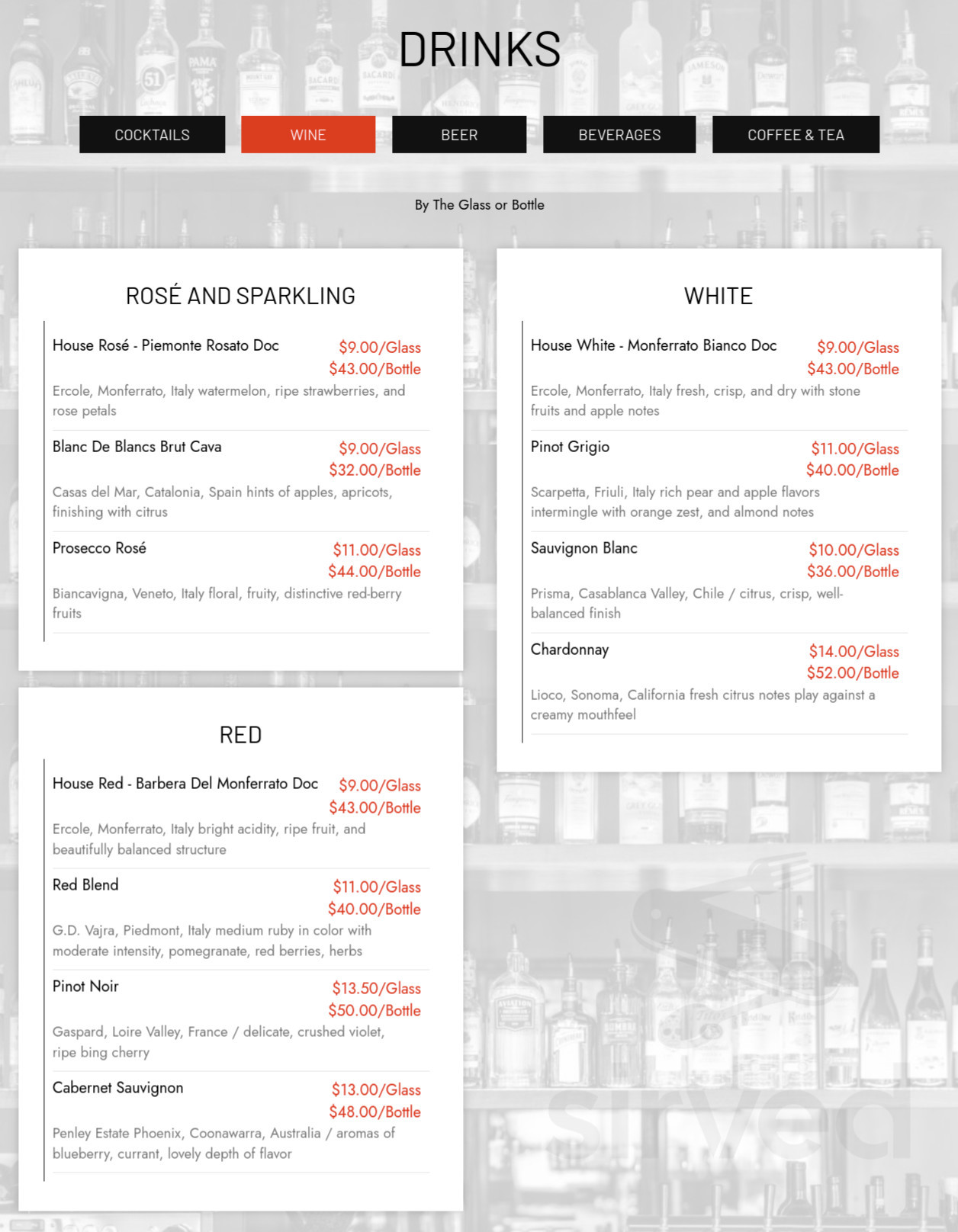 Franka Pizzeria menu in Clive, Iowa, USA