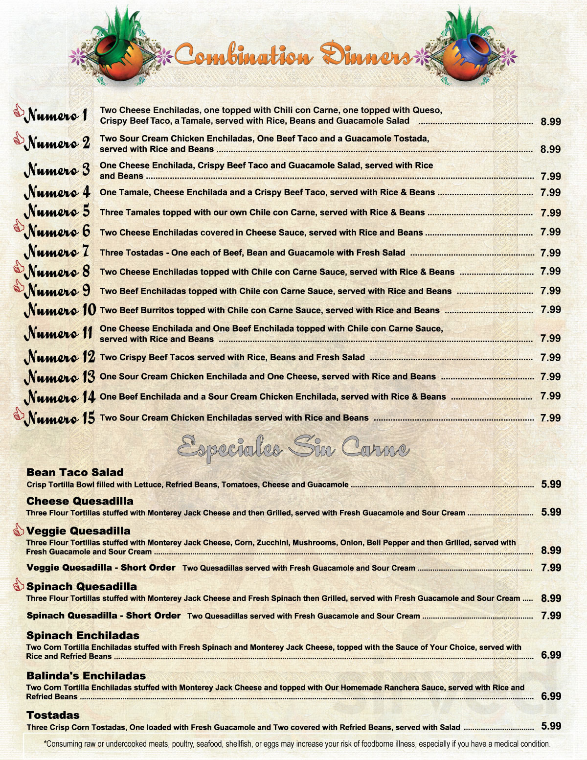 Miguelito's Mexican Restaurant menus in Sanger, Texas, United States