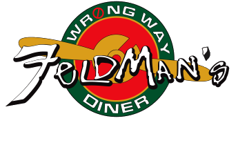 Feldman's Wrong Way Diner Logo in Canyon, Texas