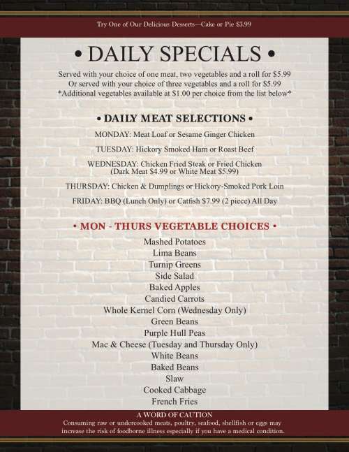 Keg Bar & Grill Inc menu in Fulton, Kentucky, USA