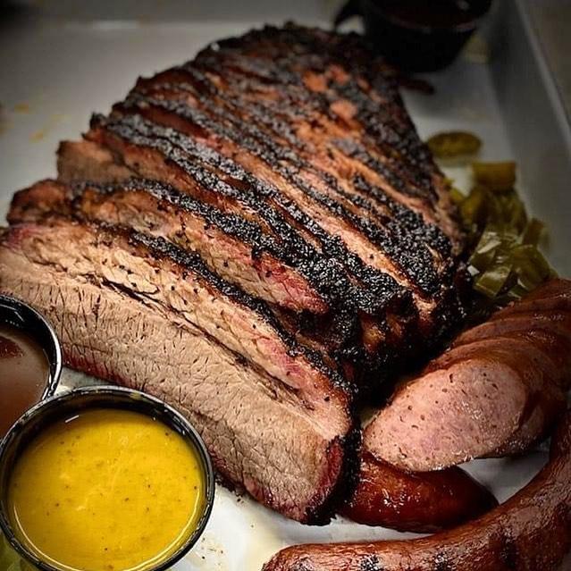 The Smoke Pit menu in Monroe, North Carolina, USA