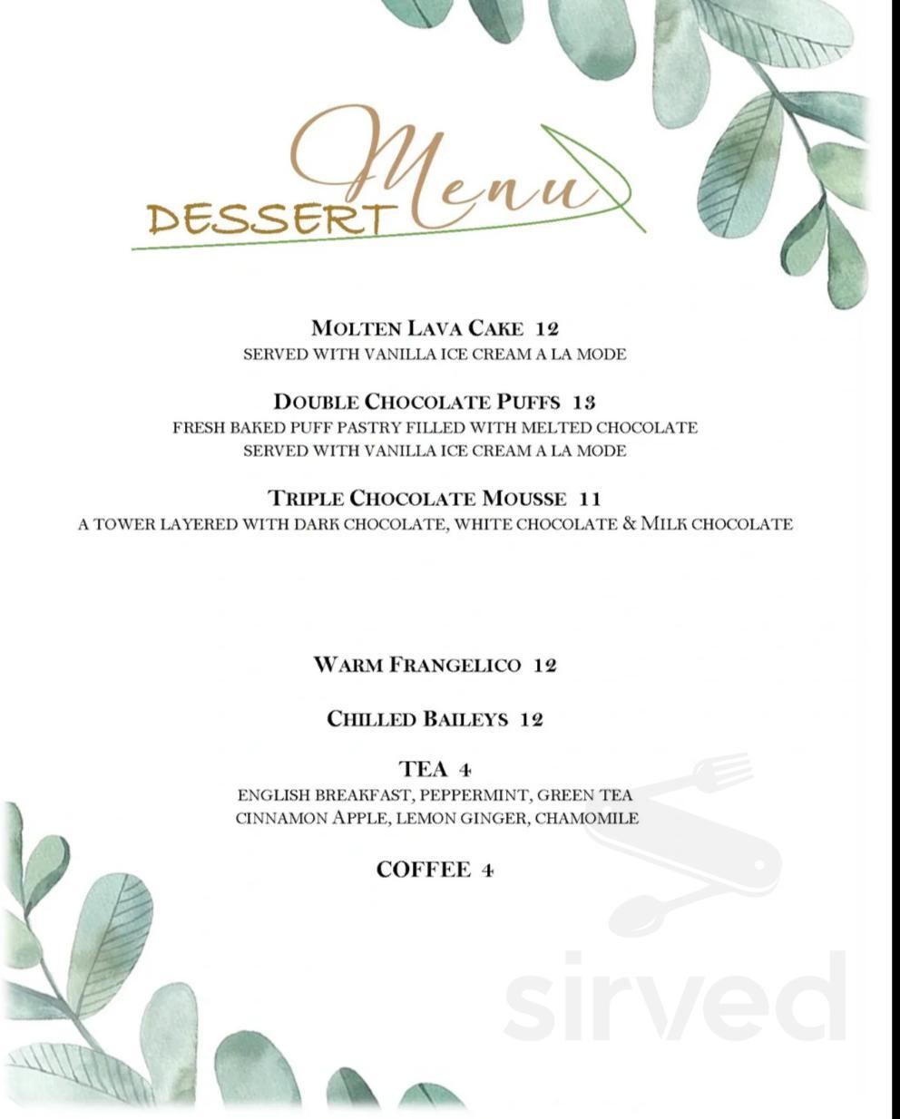 Lowkey Garden Lounge menu in Queens, New York, USA
