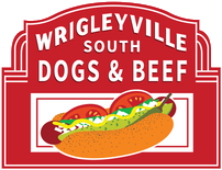 Wrigleyville South Dogs & Beef Logo in Austin, Texas