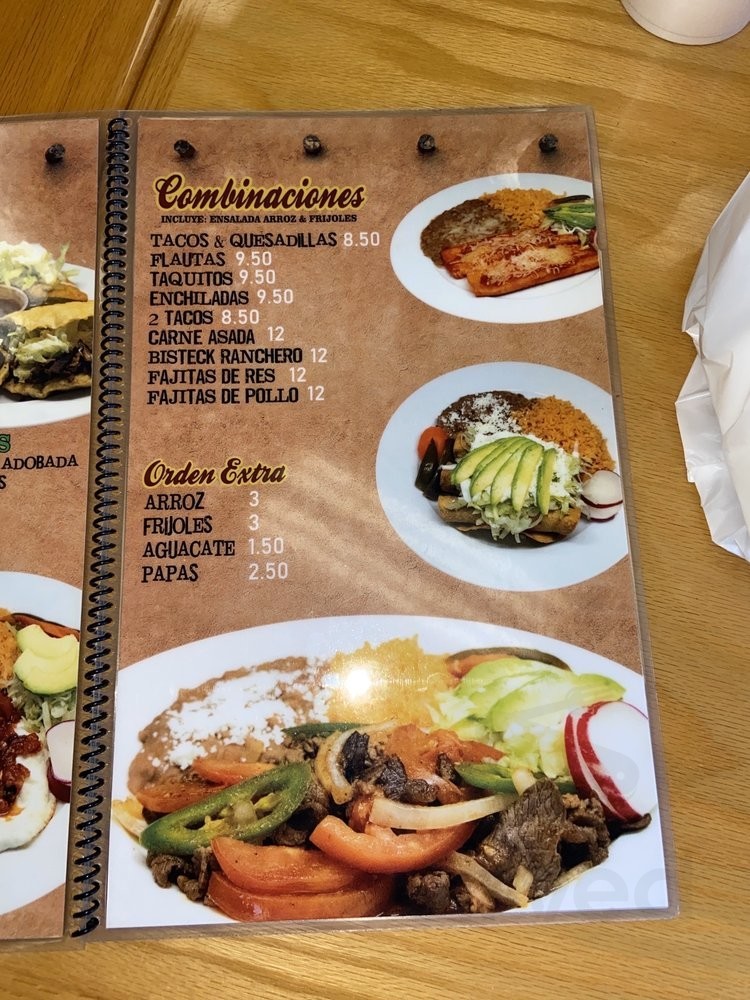 El Comalito menu in Inglewood, California, USA