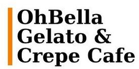 OhBella Gelato & Crepe Cafe Logo in Santa Clarita, California