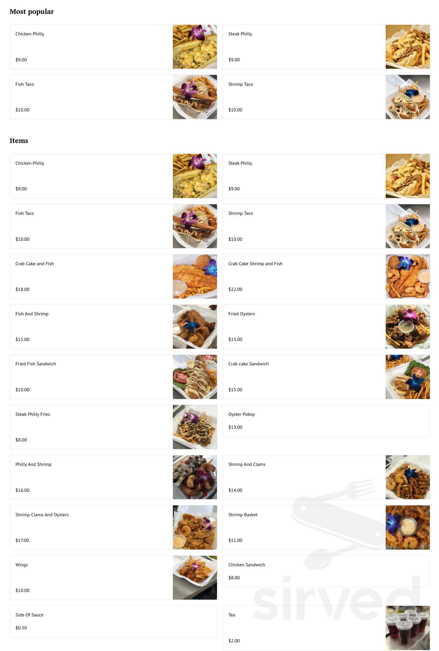 Chef Skip 757 menu in Virginia Beach, Virginia, USA