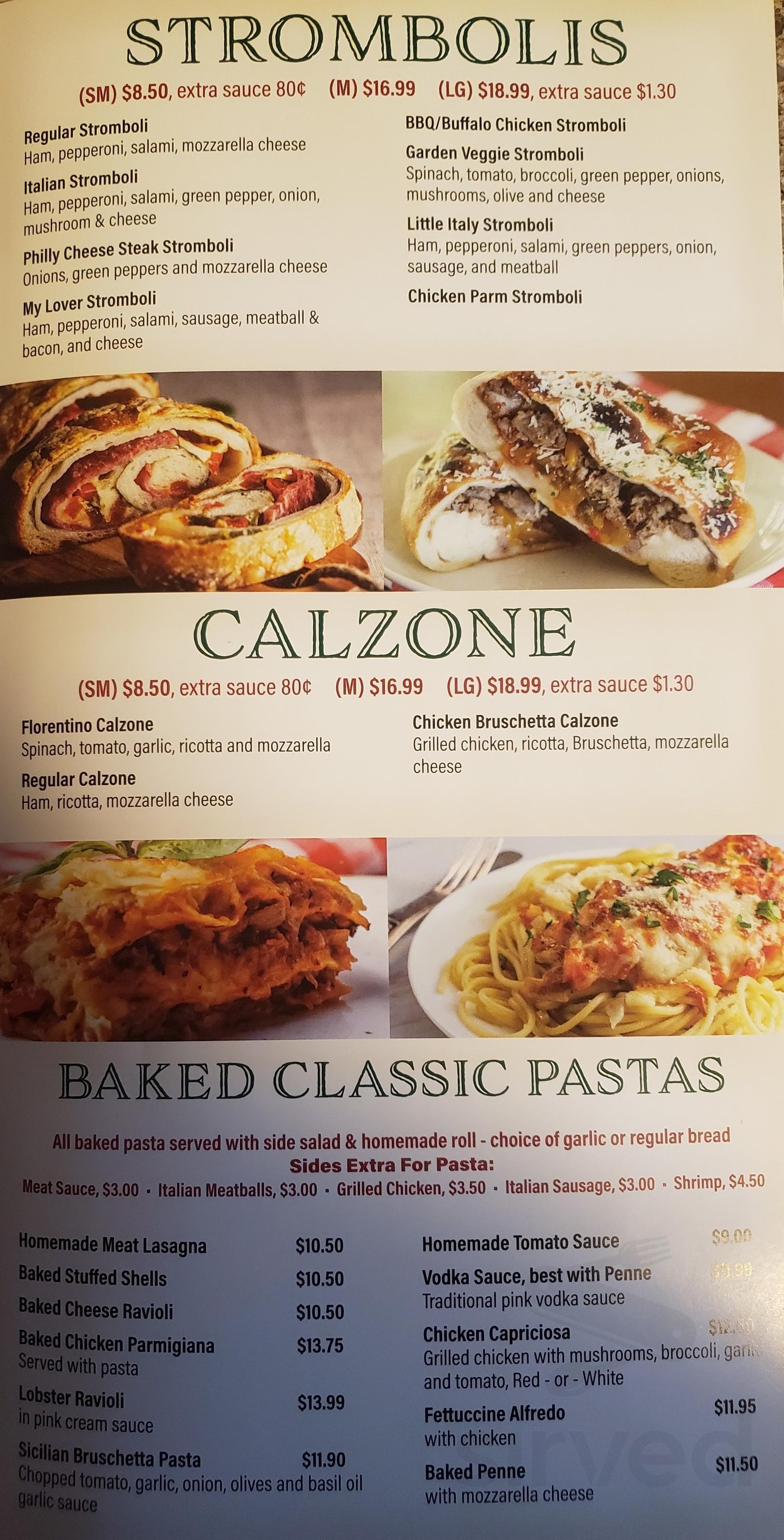 Taste Of Little Italy menus in New Berlin, Pennsylvania, United States