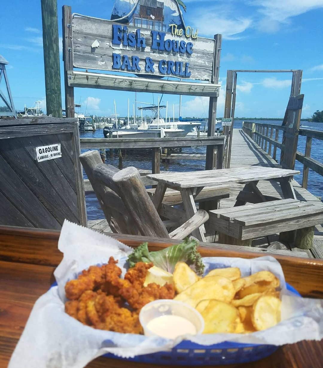 The Old Fish House Bar and Grill menu in GrantValkaria, Florida, USA