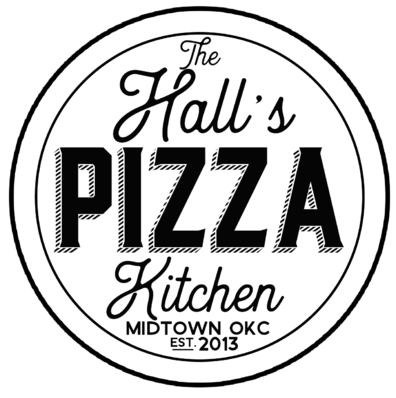 The Hall's Pizza Kitchen Logo in Oklahoma City, Oklahoma