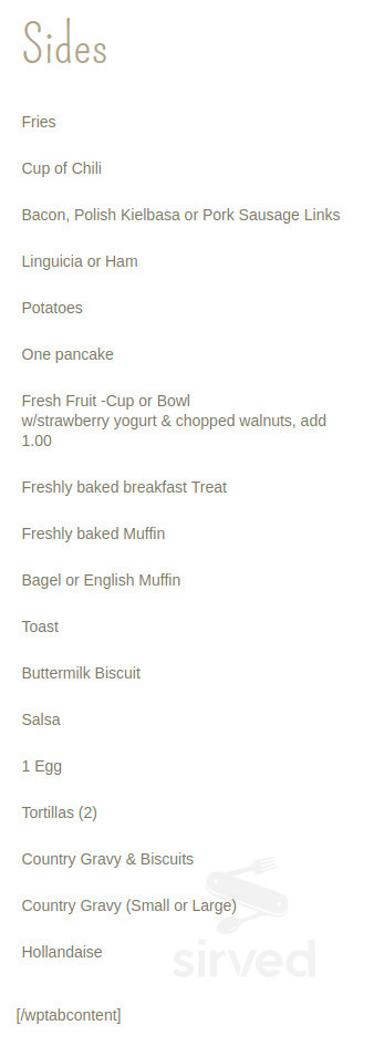 Awful Annie’s Menu - Auburn, California | Sirved
