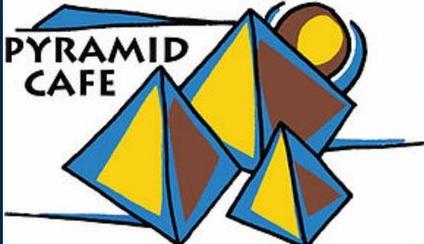Pyramid Cafe Logo in Santa Fe, New Mexico