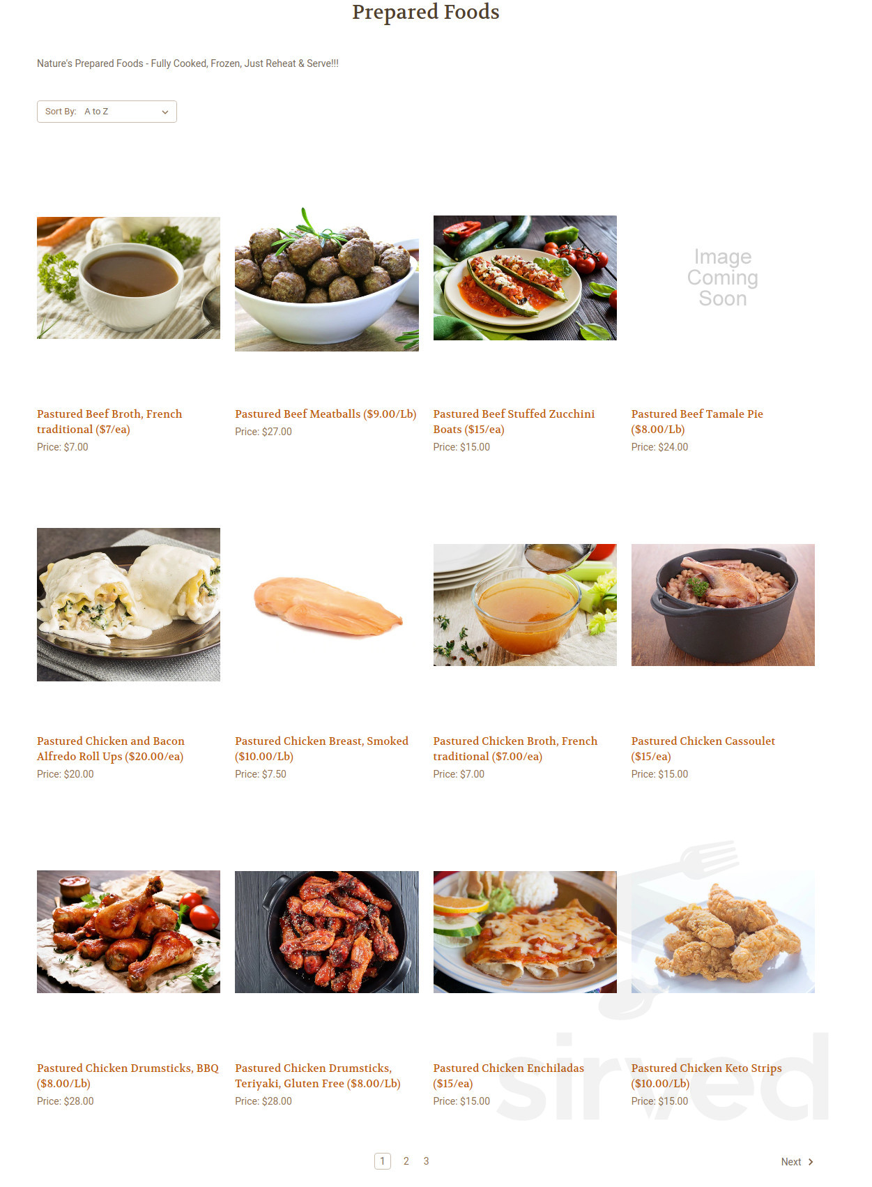 Nature's Old Time Meats - order online menu in Boring, Oregon