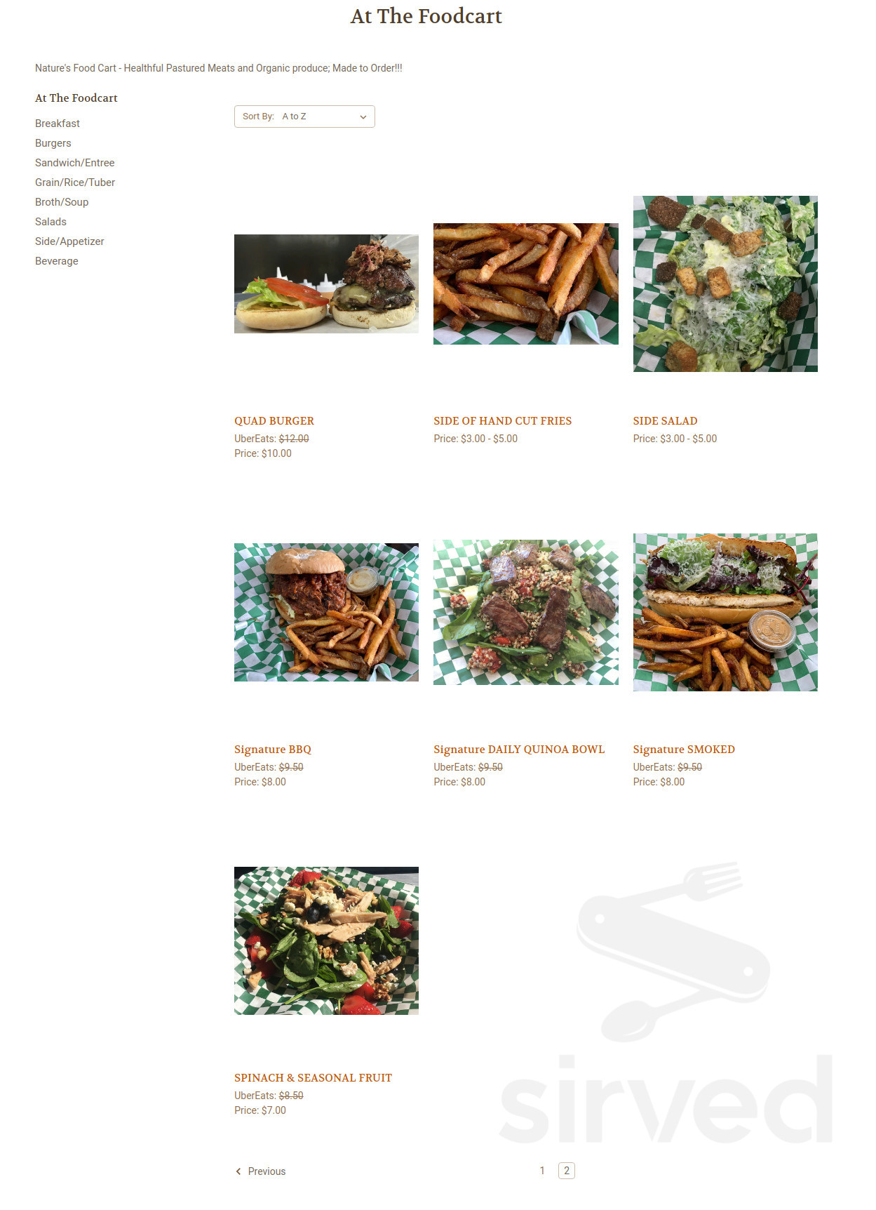 Nature's Old Time Meats - order online menu in Boring, Oregon