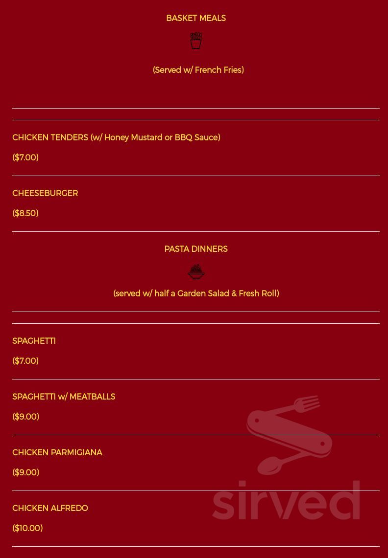 717 Pizzeria menus in Millersburg, Pennsylvania, United States