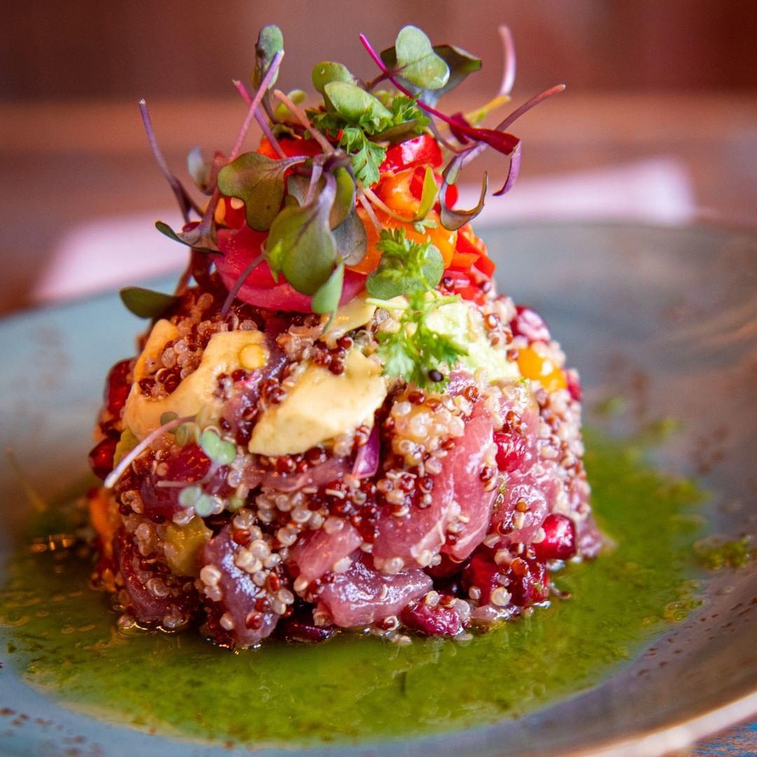 Fish Gaucho menu in Paso Robles, California, USA