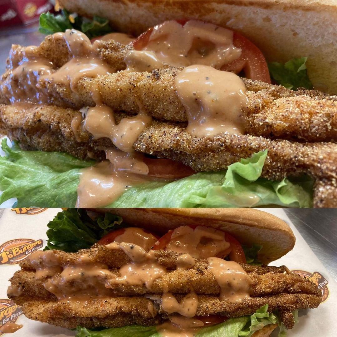 TJ's Burgers menu in Jonesboro, Arkansas, USA