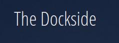 Oconto Dockside Logo in Oconto, Wisconsin