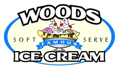 Wood's Ice Cream Logo in White Haven, Pennsylvania