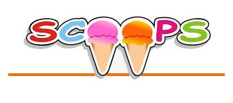 Scoops Homemade Ice Cream Logo in Washington, Indiana
