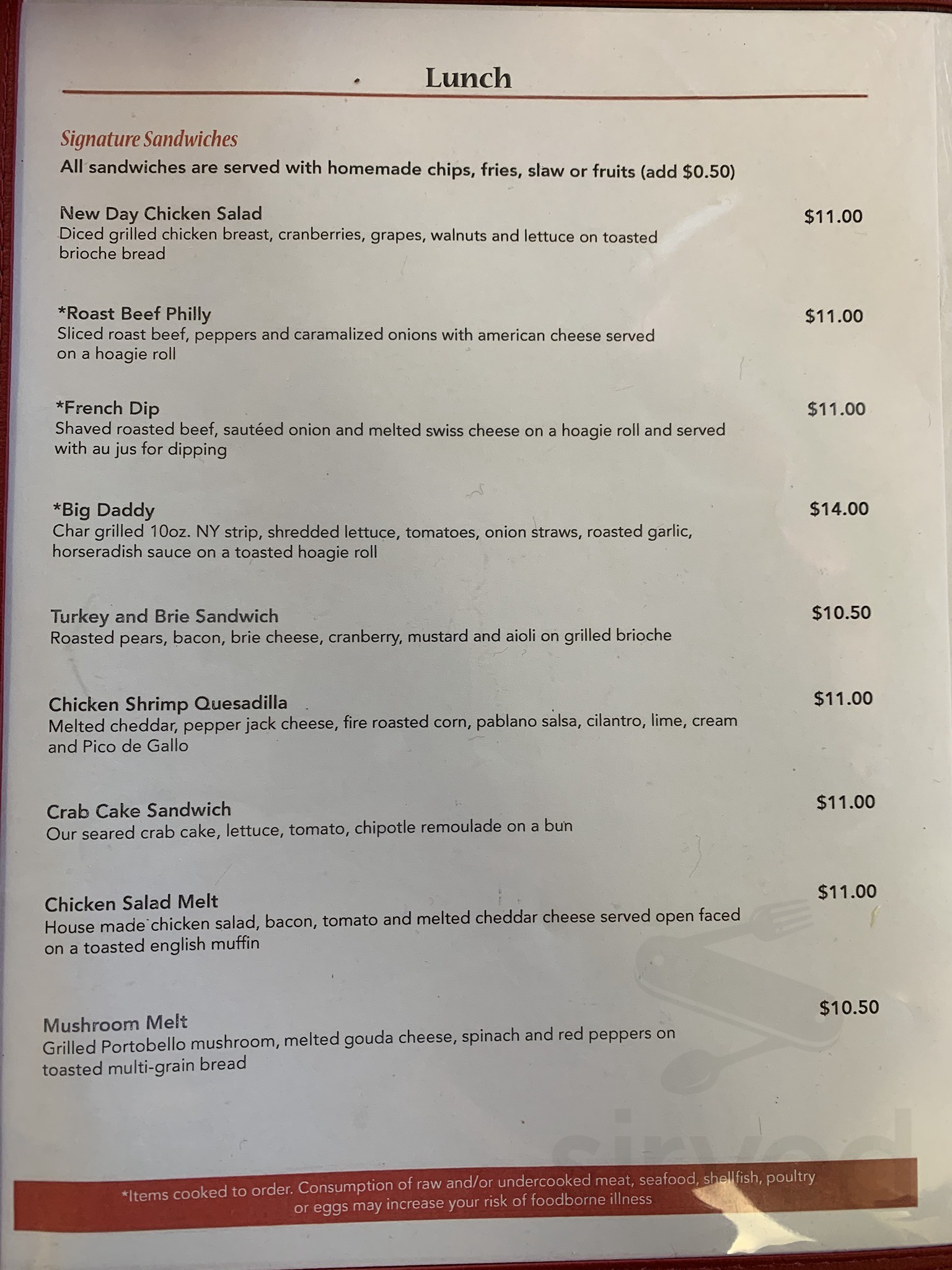 New Day Cafe menu in Leland, North Carolina, USA