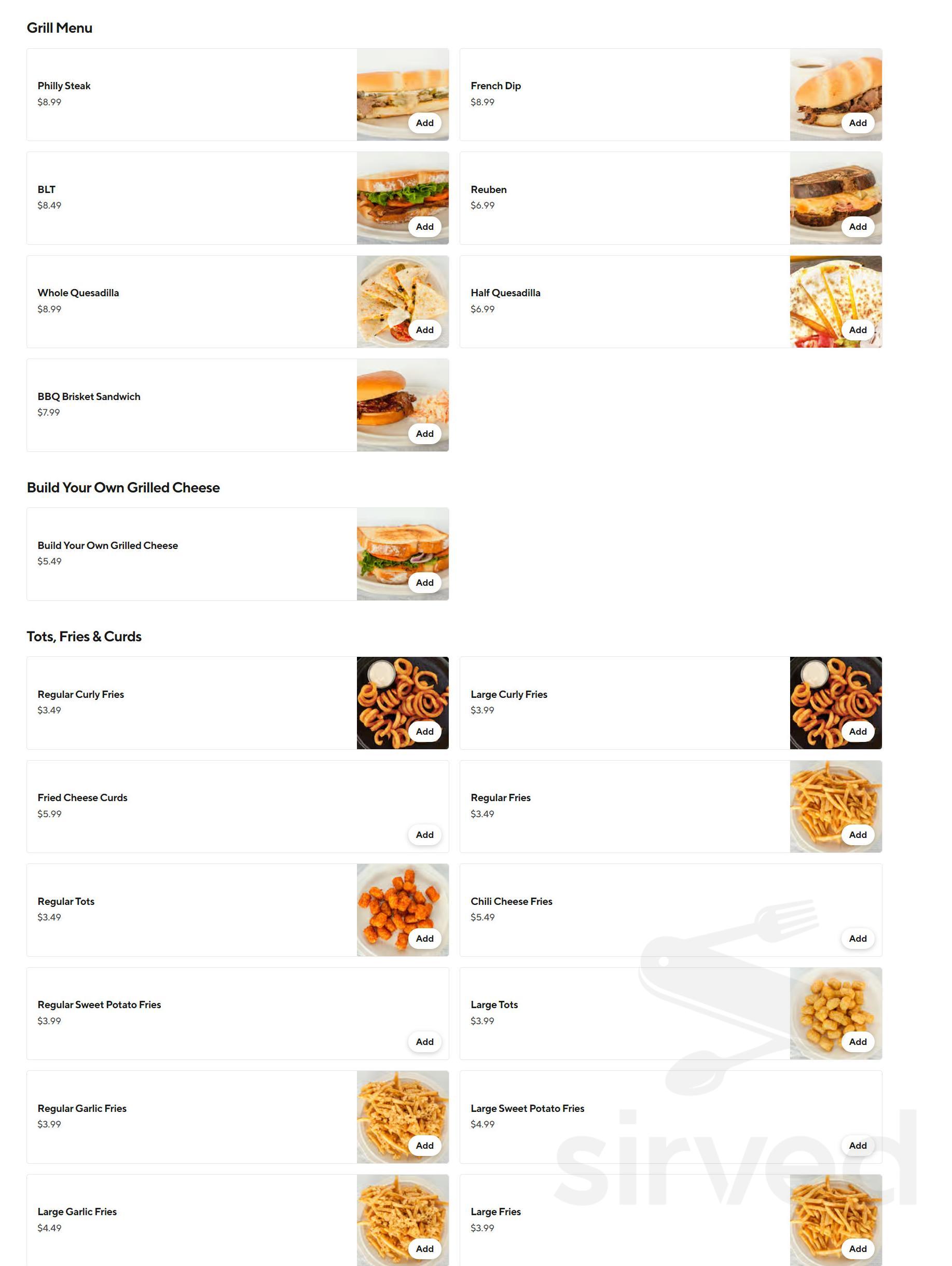 Roth's Fresh Markets menu in Stayton, Oregon, USA