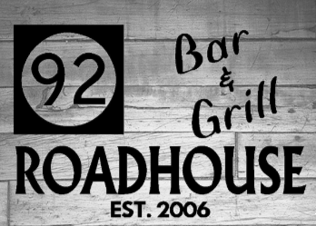 92 Roadhouse Bar & Grill Logo in Columbus Junction, Iowa