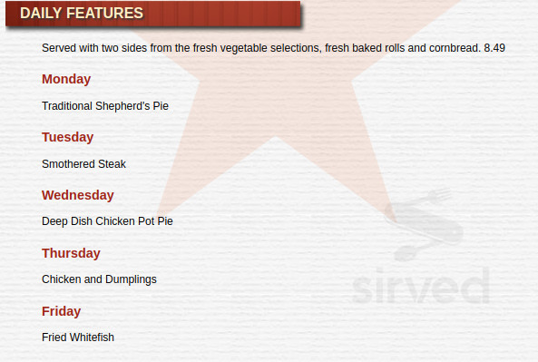 Black-eyed Pea menus in Arlington, Texas, United States