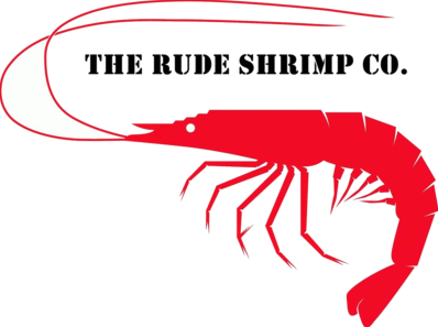 THE RUDE SHRIMP CO. Logo in Fort Myers Beach, Florida