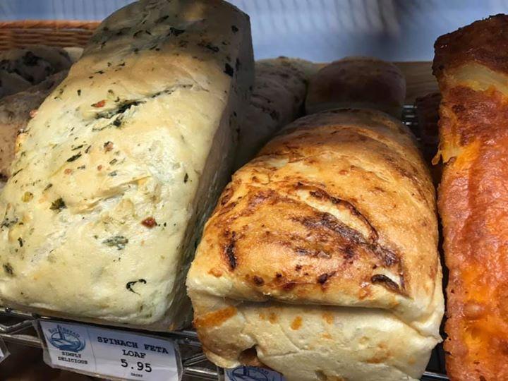 Bay Bread Company menu in Traverse City, Michigan, USA